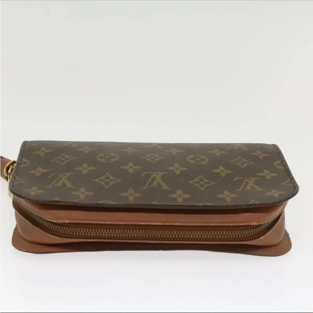 Authentic Vintage LOUIS VUITTON Monogram Orsay Clutch Bag M51790 LV Auth 43537